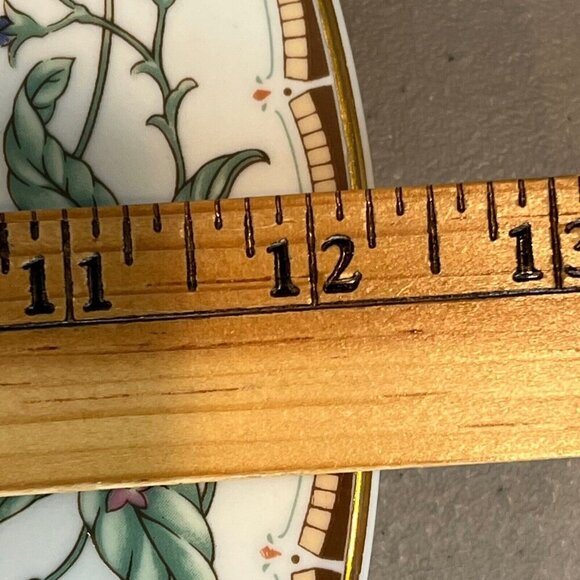 Faberware Wellesley Chop Plate 12" Katherine Babanovsky Fine China - Picture 5 of 7